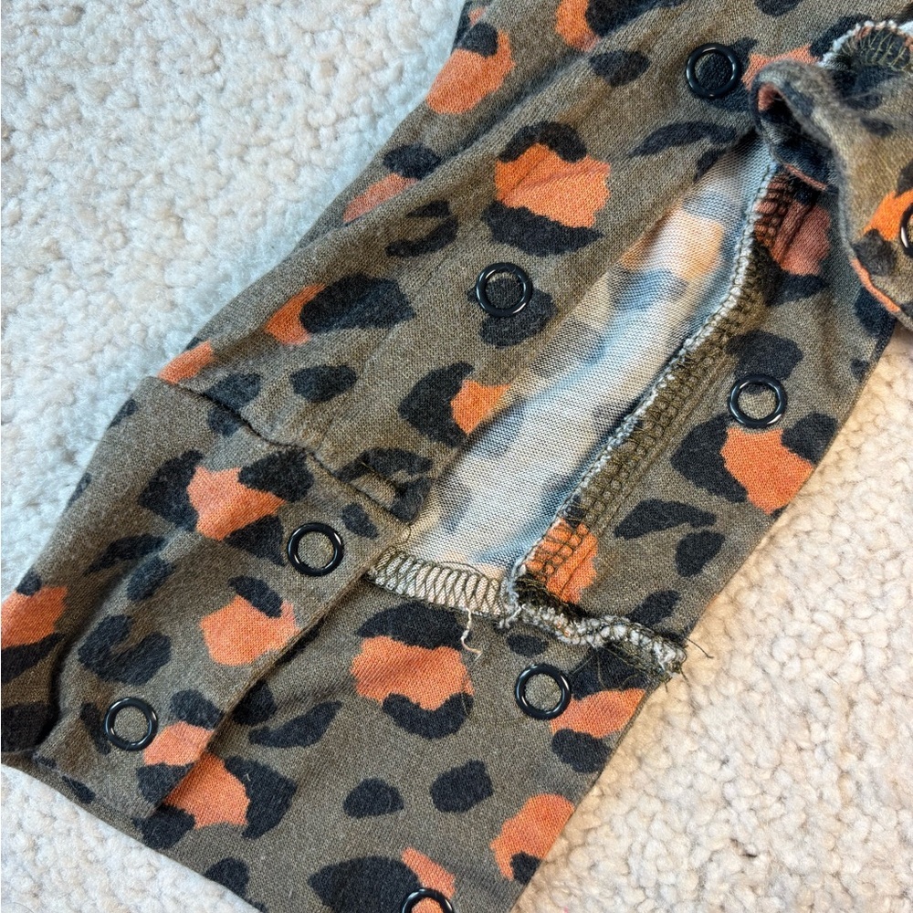 Posh Peanut Leopard Print Racerback Jumpsuit - Picture 12 of 13
